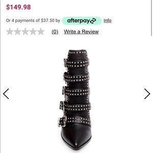 Steve Madden Black Comet Bootie